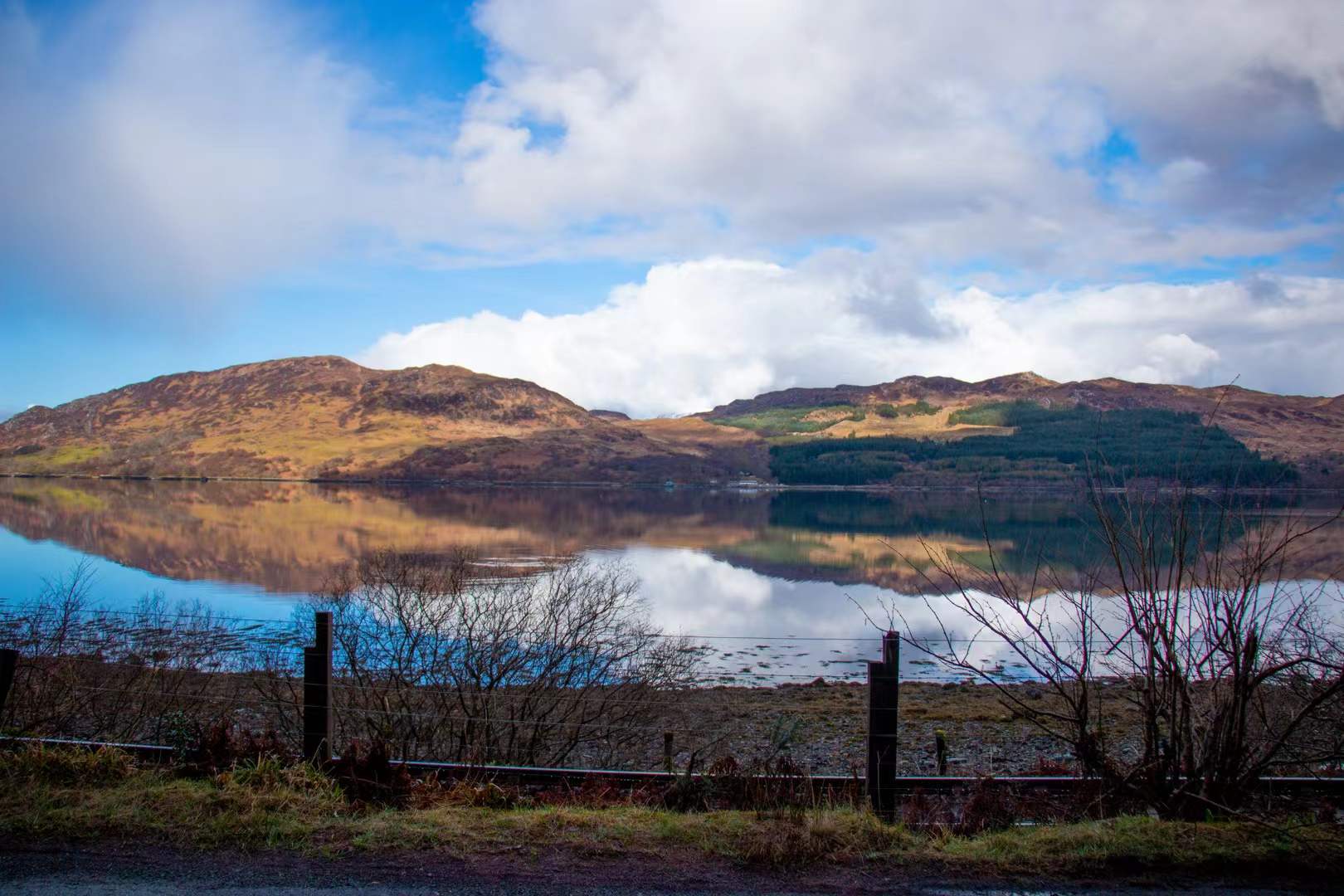 风光摄影 - 湖畔山色